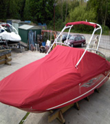Overall Boat Storage Cover in Canvas